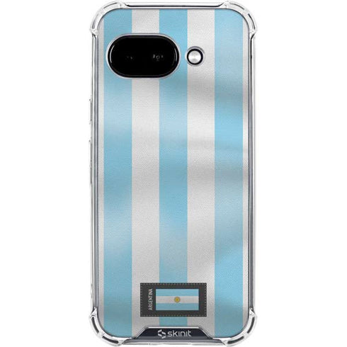 Argentina Soccer Flag Google Pixel 9a Clear Case